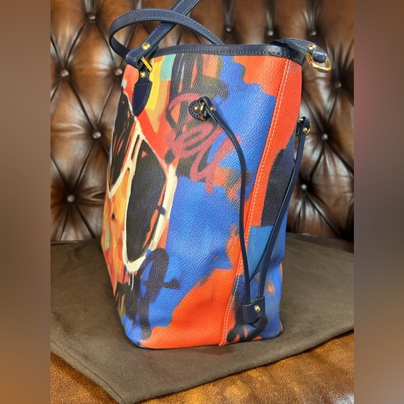 ‼️NEW‼️ BAGGHY Brand Medium Colorfull Tote Bag - Picture 3 of 15